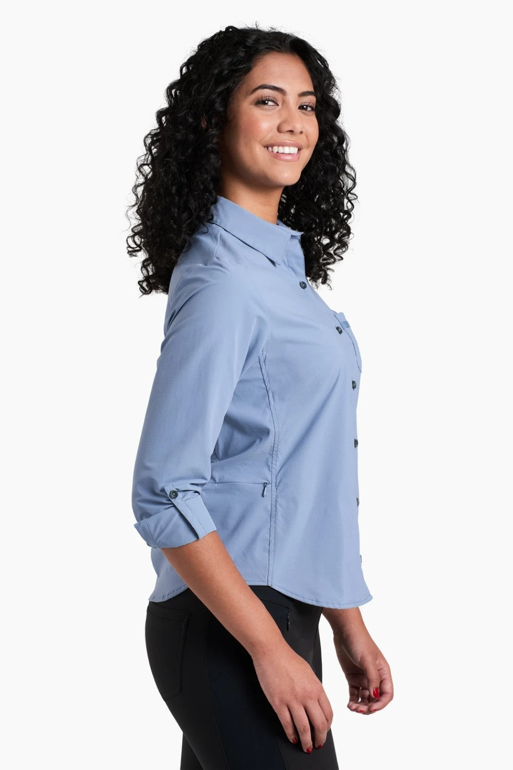 When you need to travel light, the WANDER Long Sleeve makes the perfect companion. Our ultra-lightweight yet durable, stretch-woven fabric delivers maximum sun protection with style and comfort. Mesh venting on the back provides air circulation for all-day comfort under the sun.