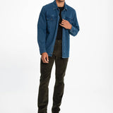 Perfect for everyday activities, this knitted denim casual shirt style vest will satisfy you with its trendy look and versatility.
