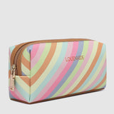 The Louenhide Brianna Makeup Bag is the perfect addition to your beauty routine. Exude style on your next adventure with the visually captivating pattern. Complete with a set of makeup brushes, this women’s small makeup bag is the perfect size for travel.