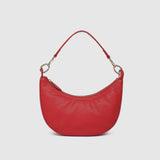 The Louenhide Corfu Handbag is a stunning accessory that combines function and style flawlessly. Perfect for both casual and formal occasions, the stylish crescent moon silhouette will add a touch of elegance and intrigue to your outfit. Accented by contrast feature stitching and light gold hardware, the Corfu is the ideal companion for your vacation wardrobe and pairs beautifully with flowing linens and patterned silks. With multiple ways to wear, style this convertible handbag as an evening bag with the d