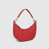 The Louenhide Corfu Handbag is a stunning accessory that combines function and style flawlessly. Perfect for both casual and formal occasions, the stylish crescent moon silhouette will add a touch of elegance and intrigue to your outfit. Accented by contrast feature stitching and light gold hardware, the Corfu is the ideal companion for your vacation wardrobe and pairs beautifully with flowing linens and patterned silks. With multiple ways to wear, style this convertible handbag as an evening bag with the d