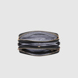 The Louenhide Elle Crossbody Bag is the elevated staple your wardrobe has been waiting for. Designed with a compact rectangular silhouette, this triple compartment crossbody bag keeps your essentials streamlined and organized without compromising style. To switch up your look with ease, opt for the gold chain strap to elevate your dressier on-the-go moments or swap to the matching faux leather strap for an casual feel. Adorned with light gold hardware, this multi-zipper crossbody bag is designed to carry
