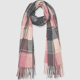 The Louenhide Glasgow Scarf is a timeless tartan pattern in gorgeous winter colourways.