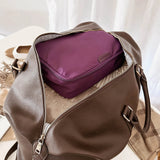 The Louenhide Madras 3 Piece Packing Cube Set will transform the way you travel. Maximize space and minimize bulk with the three varied sizes in three complementary hues. Use the smaller cube for your personal items, the medium for lighter pieces and the largest cube for your chunky knits and jeans.