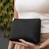 The Louenhide Monaco Everyday Pouch Set is a versatile duo that blends effortless style with practical functionality. Featuring the slouchy elegance of the Monaco Shoulder Bag and the clean design of the Everyday Pouch, this set is perfect for carrying and organizing your essentials with ease. Whether you’re heading to work, lunch with friends, or running errands, the Monaco’s spacious interior and the Everyday Pouch’s streamlined storage keep you stylishly prepared for any occasion. Seamlessly coordinated,