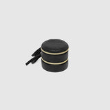 The Louenhide Sofia Jewelry Box is designed to hold and protect your most treasured pieces. Featuring a compact silhouette with two protective compartments, this multi-zipper case offers a streamlined way to store your jewellery without taking up unnecessary space. This travel jewellery case is the perfect addition to your bag, ensuring valuables stay secure and organised wherever the day leads.