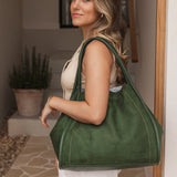 The Louenhide Sutton Shoulder Bag will compliment any everyday style with ease. Crafted with soft yet structured materials and accented by contrast top-stitch detailing, the Sutton is as practical as it is stylish.