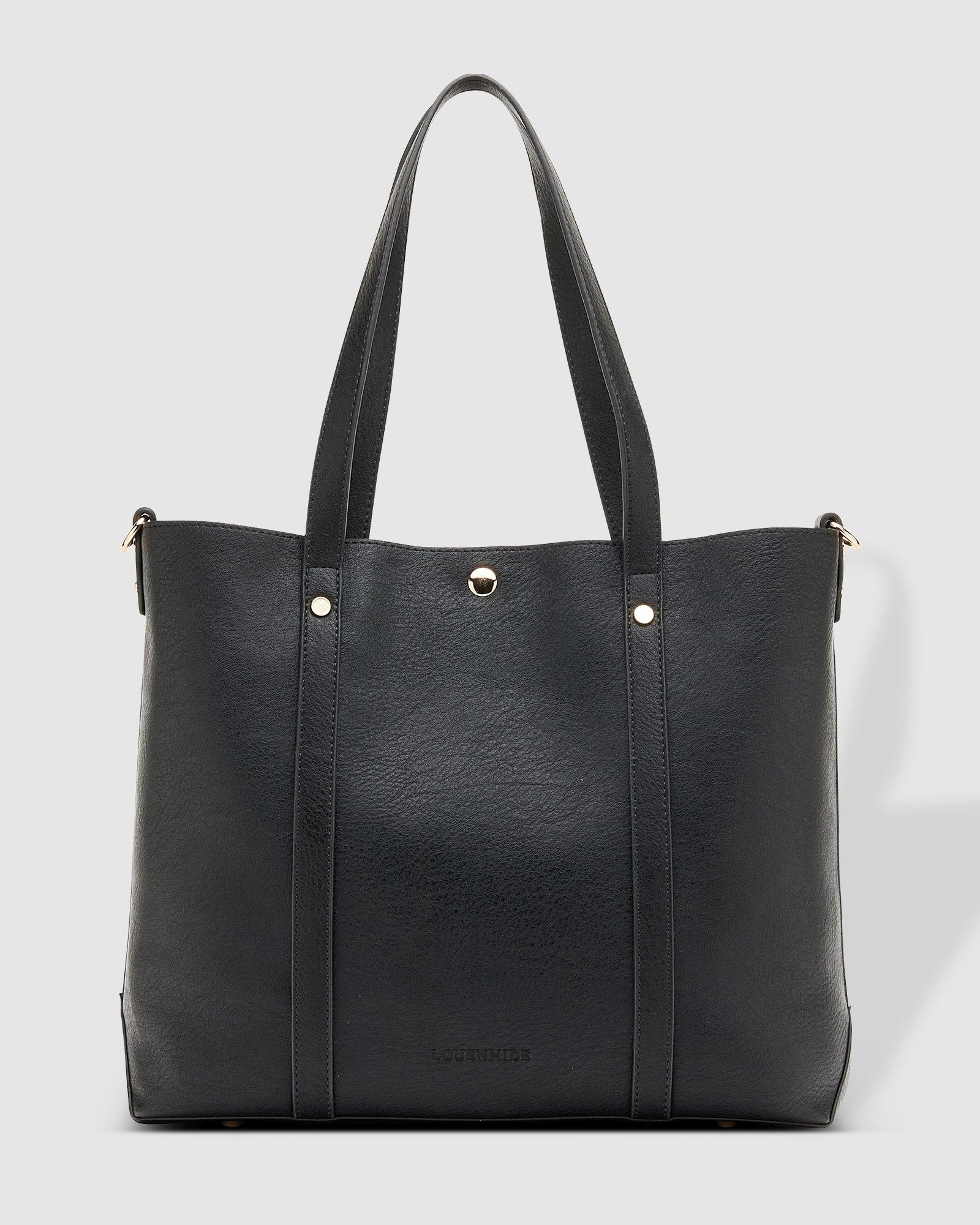 The Louenhide Nevada Ezra Strap Tote Bag is a relaxed tote bag which can double as a work bag. Soft yet structured, this bag is the perfect everyday bag for the woman on the go. Featuring a luxurious suedette lining, this shoulder bag is spacious and functional with enough room to carry all of your essentials and more!