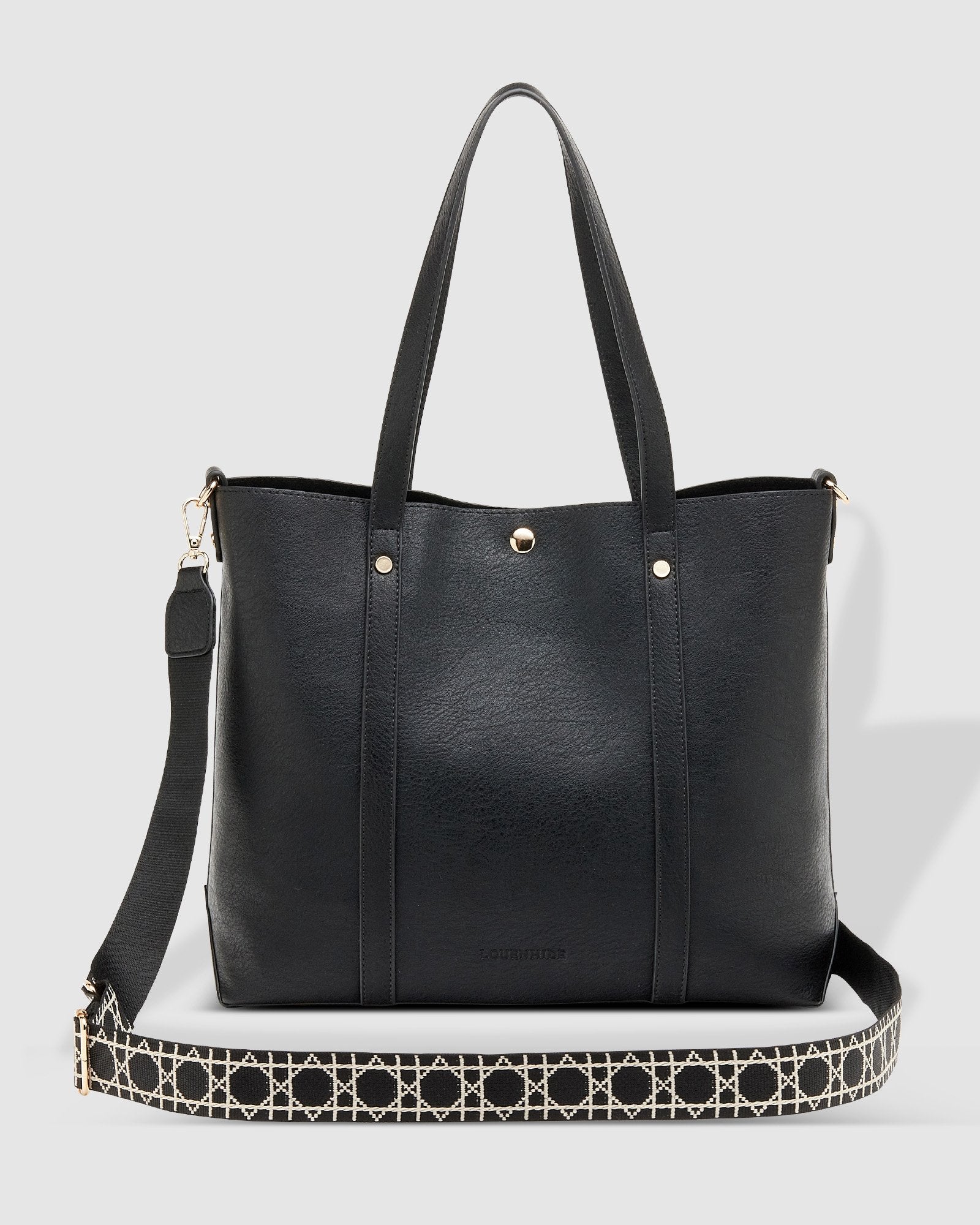 The Louenhide Nevada Ezra Strap Tote Bag is a relaxed tote bag which can double as a work bag. Soft yet structured, this bag is the perfect everyday bag for the woman on the go. Featuring a luxurious suedette lining, this shoulder bag is spacious and functional with enough room to carry all of your essentials and more!