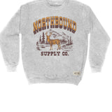 Northbound Deer Crewneck Sweater