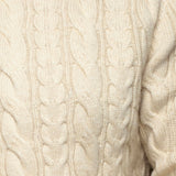 Au Noir OSLO Merino Wool Cable Knit Sweater