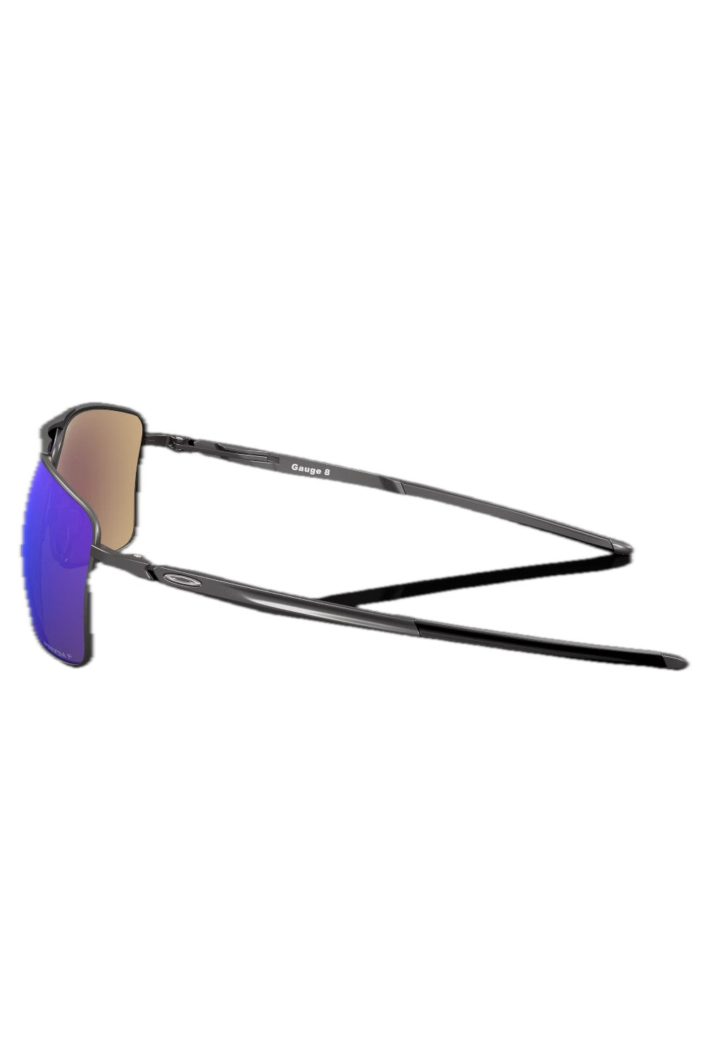 A new chapter in Oakley’s heritage of wire frame innovation, Gauge 8 is a lightweight C-5 alloy design with the genius of Mono Shock hinges and the classic-meets-contemporary styling of pilot shades with angular lenses.