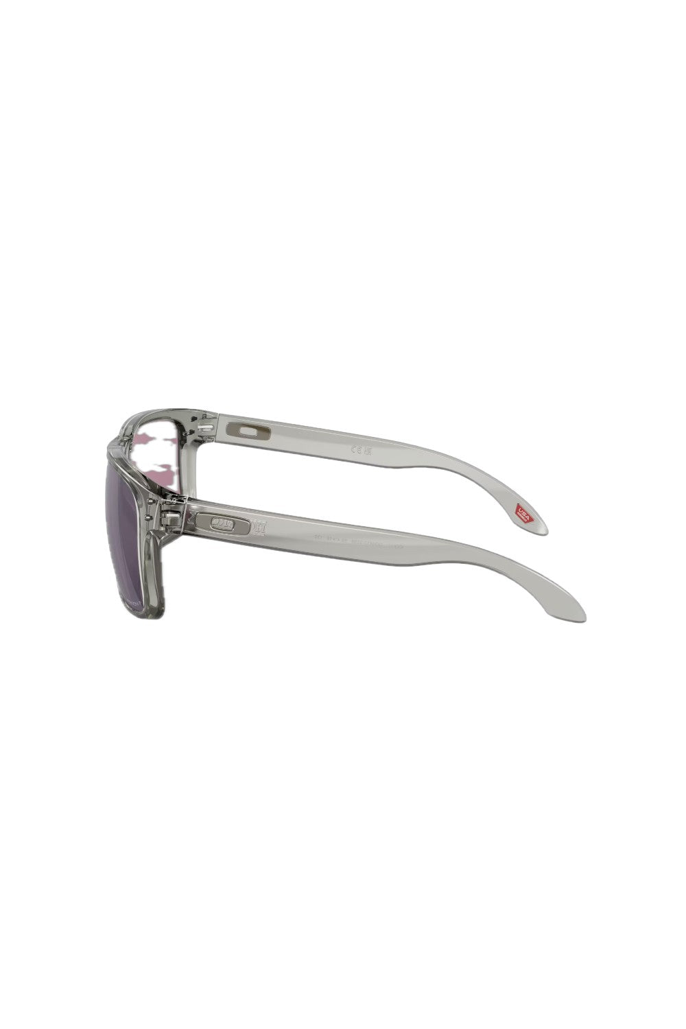 The look of Holbrook, from its iconic style to keyhole bridge and metal rivets, has been scaled up to fit larger faces.