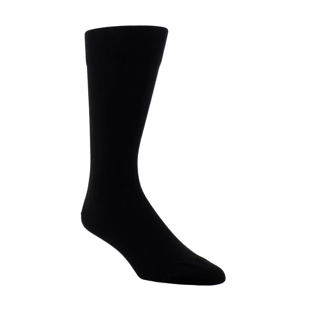 PERRI’S SOCKS WELLNESS MEN’S NON-ELASTIC SOFT TOP CREW