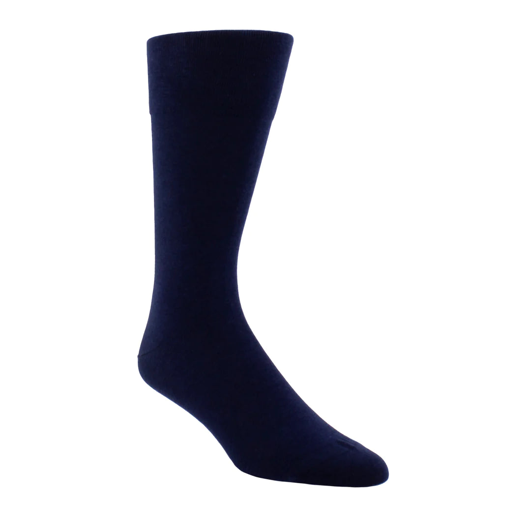 PERRI’S SOCKS WELLNESS MEN’S NON-ELASTIC SOFT TOP CREW
