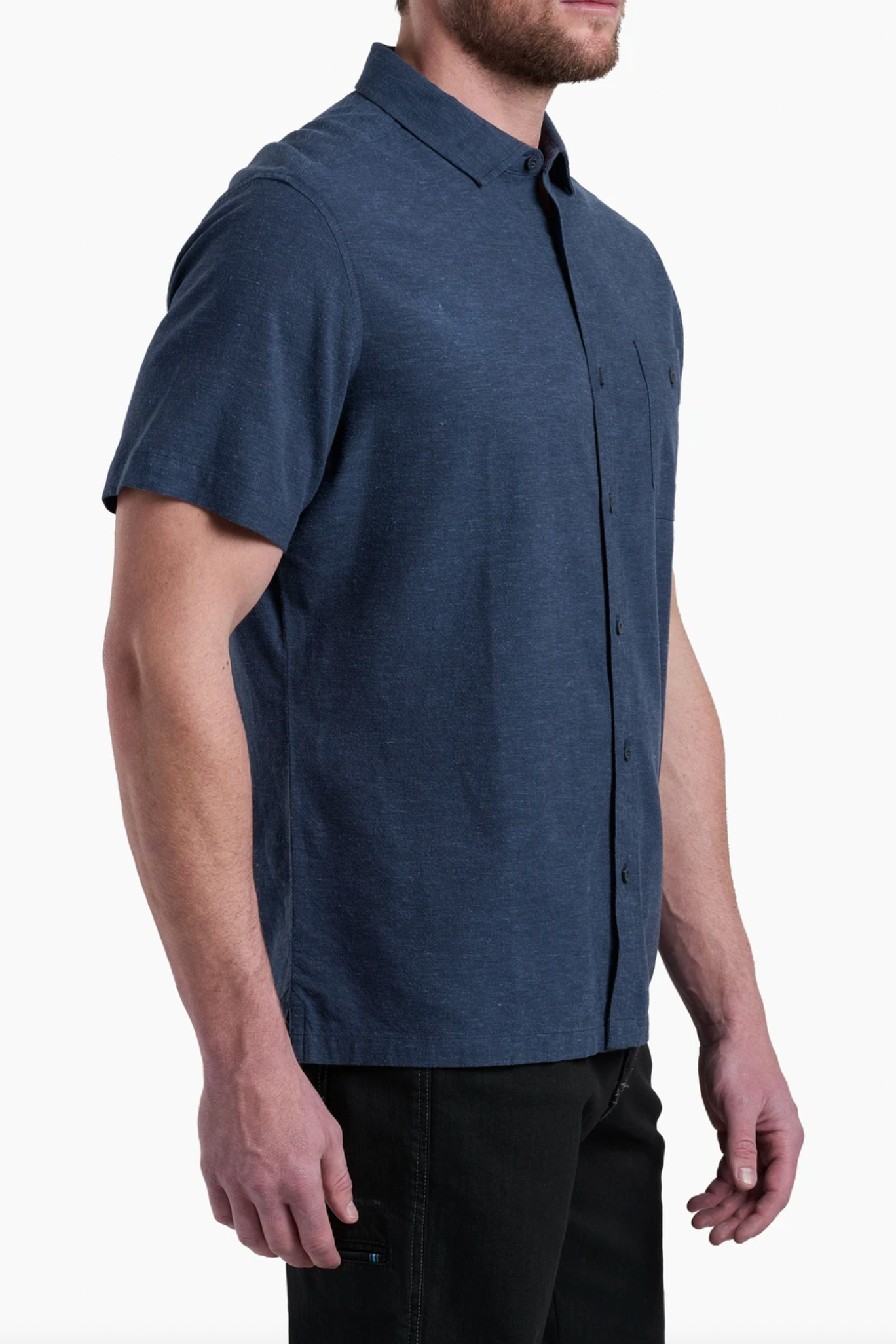 Featuring the natural comfort of our soft and sustainable hemp blend, the highly breathable GETAWAY™ takes your summer style to the next level. With a clean and casual look and sun (UPF 30) protective performance, the GETAWAY™ provides the ideal stretch for superior flexibility and fit. Durable, everyday wear for versatile summer fun.