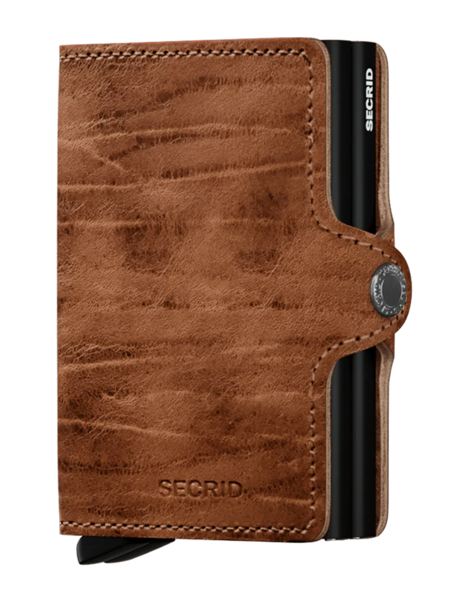 With two Card protectors to hold double the content, the Twinwallet carries up to 16 cards, banknotes and receipts, but remains compact in size. Together with its sturdy closure and exterior, to hold extra cards, banknotes and receipts, the Twinwallet holds much but remains compact in size.