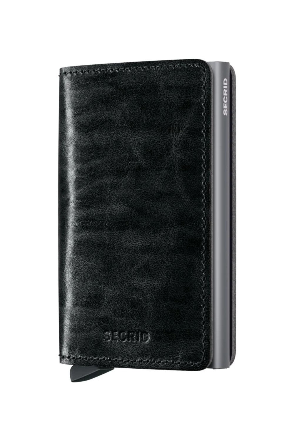 The Slimwallet is a modern take on the classic billfold. With its slim profile, it fits perfectly into every pocket. The generously cut leather holds at least an additional six cards, banknotes and business cards.