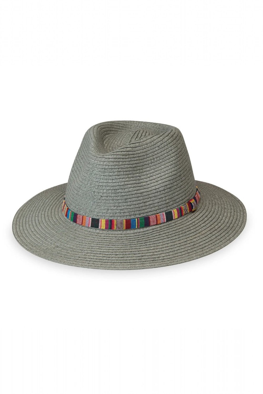 The Sedona sun hat stands out with its vibrant, multicolour embroidered band, adding a touch of artistic flair to your look. Its structured brim offers ample shade and sun protection, perfect for carefree days outdoors. With a packable design, it easily folds for adventures near and far.