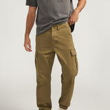 Style meets function with our cargo pants made with Essential Twill fabric. A must-have addition to your spring wardrobe, these offer a relaxed fit with adjustable leg openings. Enjoy the perfect blend of comfort, durability and timeless style.