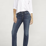 Meet Elyse, your soon-to-be go-to. This jean features a classic mid rise and eased waistband—delivering comfort to the midsection while eliminating muffin top. Plus, the extra room in the hip and thigh hugs curves perfectly. When you’re craving something comfortable, Elyse truly has you covered!