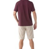Is this the most perfect tee we’ve ever made? We’ll let you decide. Soft organically grown cotton  stays next to skin   while the benefits of Merino wool work to manage stink, sweat, and body temperature. The structured silhouette has a relaxed fit that helps you move through the day comfortably, no matter what you’ve got planned. For all-day comfort, our Men’s Perfect Crew Short Sleeve Tee has got it.