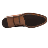 The Stacy Adams Kaylor Moc Toe Bit Slip On features a stylish upper and stacked heel. Highlighted by a stylish metal bit, it also has the comfort of breathable linings and our RedZone cushioned footbed. This slip on style is versatile enough for work, night out, or special event.