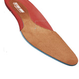 The Stacy Adams Kaylor Moc Toe Bit Slip On features a stylish upper and stacked heel. Highlighted by a stylish metal bit, it also has the comfort of breathable linings and our RedZone cushioned footbed. This slip on style is versatile enough for work, night out, or special event.