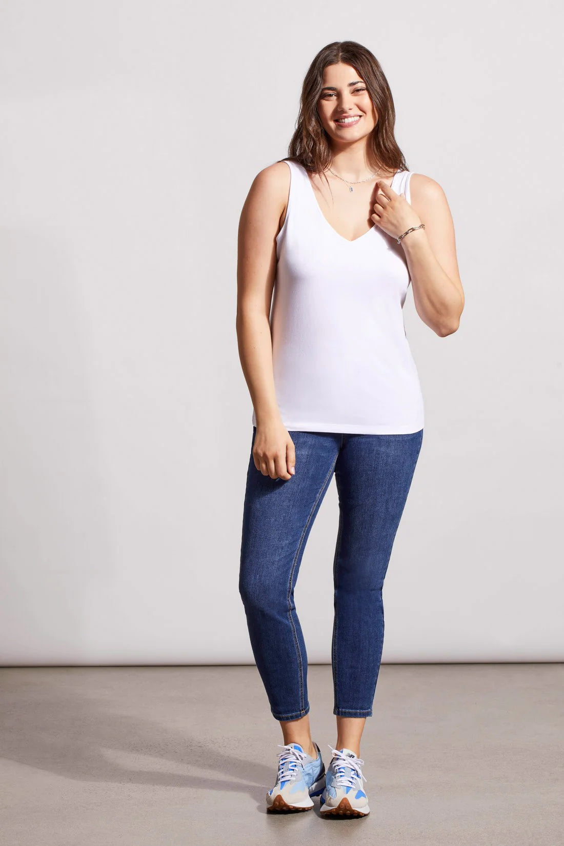 Say hello to the ultimate layering piece. This cami is a wardrobe essential with a versatile design that lets you wear it two ways.
