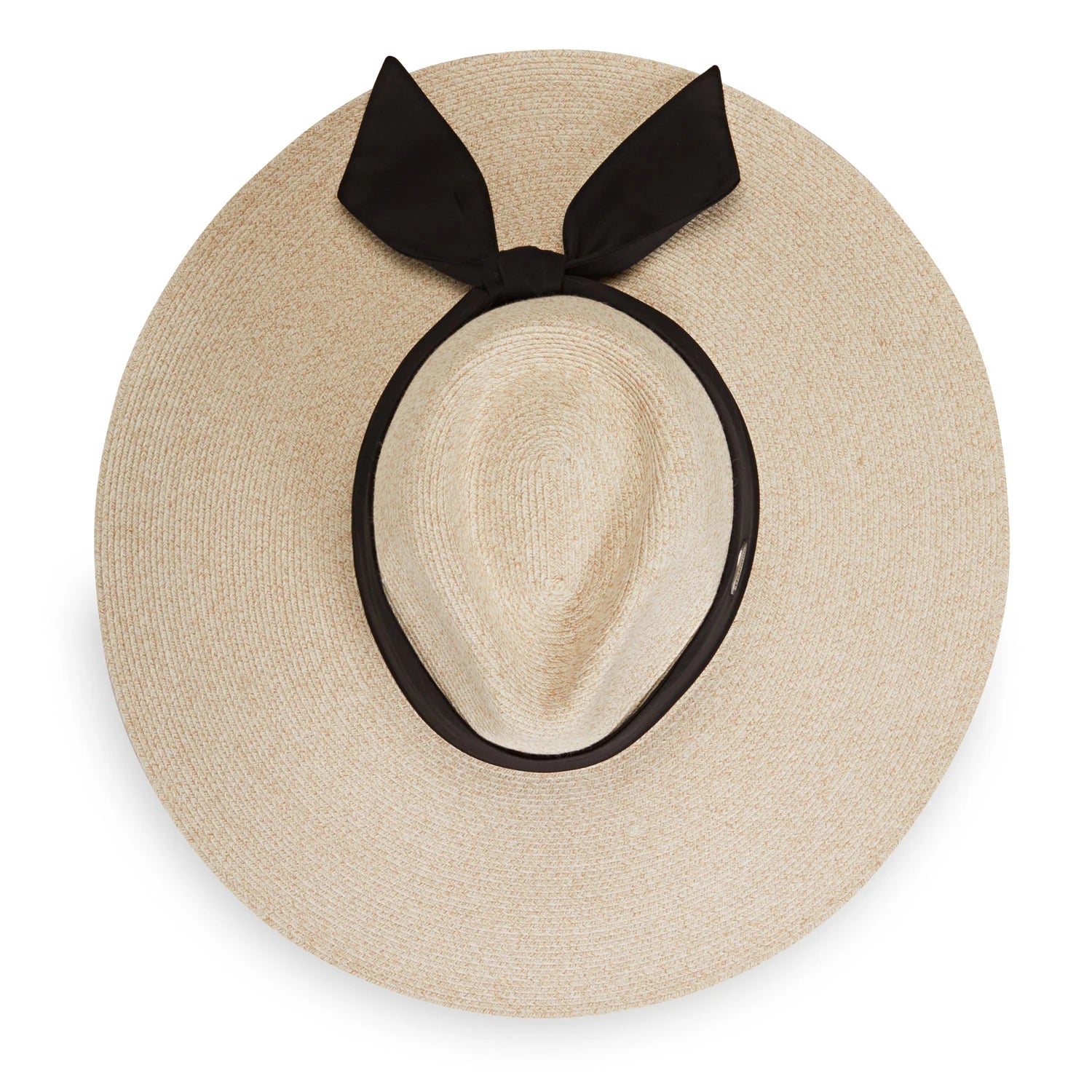 Inspired by the timeless romance movie, “Somewhere in Time,” starring Jane Seymour, this impressive hat has a sweeping brim for enchanting walks by the sea. Sun protection at its finest.