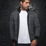 The KOSKI sweater is carefully crafted with an extra fine merino wool blend. It features a ribbed knit stand-up collar, cuffs and waist for a comfortable fit, and a metal zipper for added versatility. The sweater is made from a high twist yarn. which not only enhances its durability but also allows for breathability and makes it hygroscopic, able to manage humidity effectively.