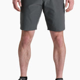 At home in or out of the water, the UPSHIFT Short can do it all. Our lightweight, hybrid design easily adapts to almost any activity. Soft yet durable, water-resistant, and quick-drying, this stretch-enhanced performance short has all the tools for KÜHL summer fun!