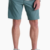At home in or out of the water, the UPSHIFT Short can do it all. Our lightweight, hybrid design easily adapts to almost any activity. Soft yet durable, water-resistant, and quick-drying, this stretch-enhanced performance short has all the tools for KÜHL summer fun!