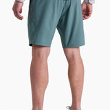 At home in or out of the water, the UPSHIFT Short can do it all. Our lightweight, hybrid design easily adapts to almost any activity. Soft yet durable, water-resistant, and quick-drying, this stretch-enhanced performance short has all the tools for KÜHL summer fun!