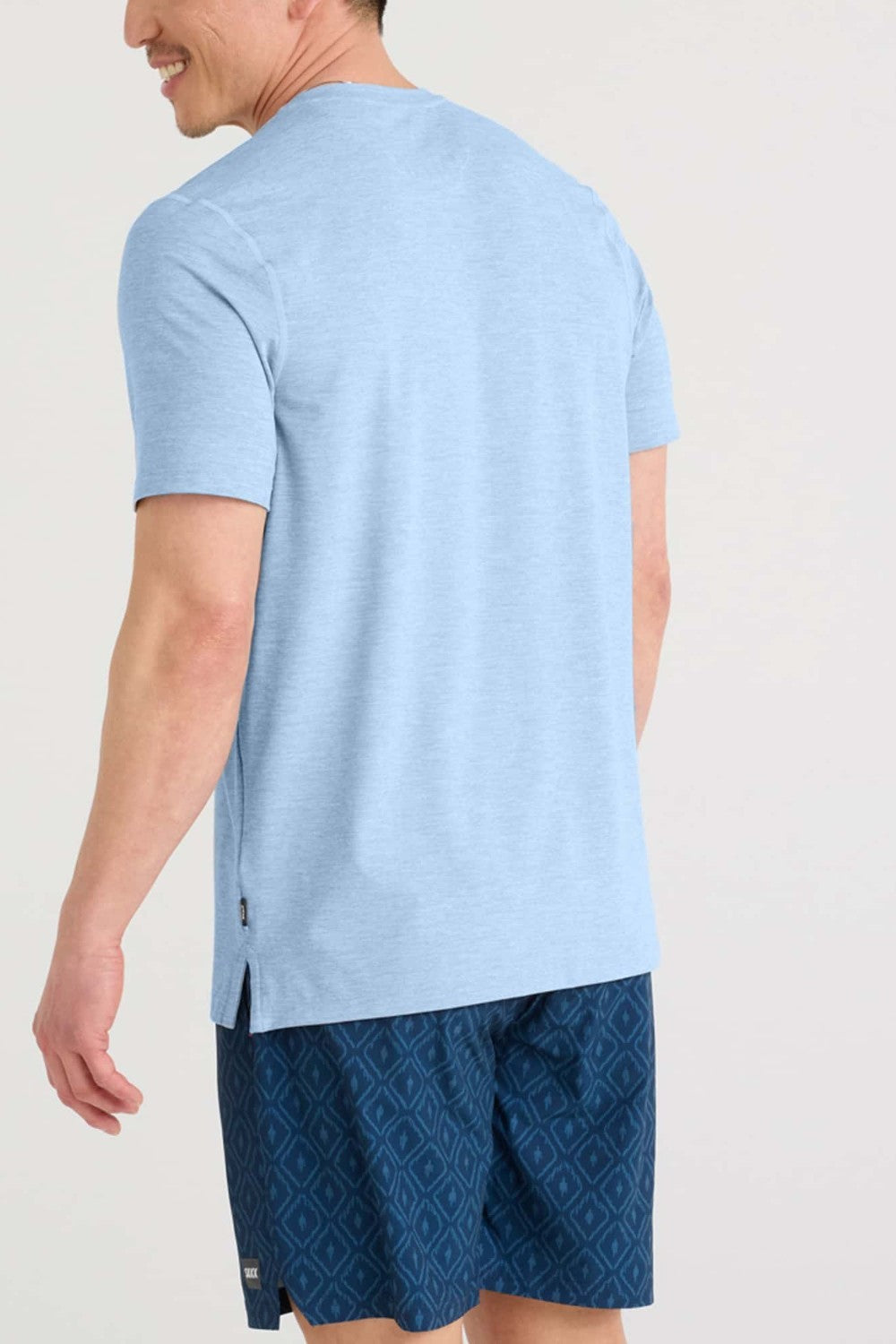 Featuring our evaporative cooling tech and UPF 50+ sun protection, our DropTemp All Day Cooling Short Sleeve Tee keeps you cool, sun-safe, and sweat-free during hot days outside.
