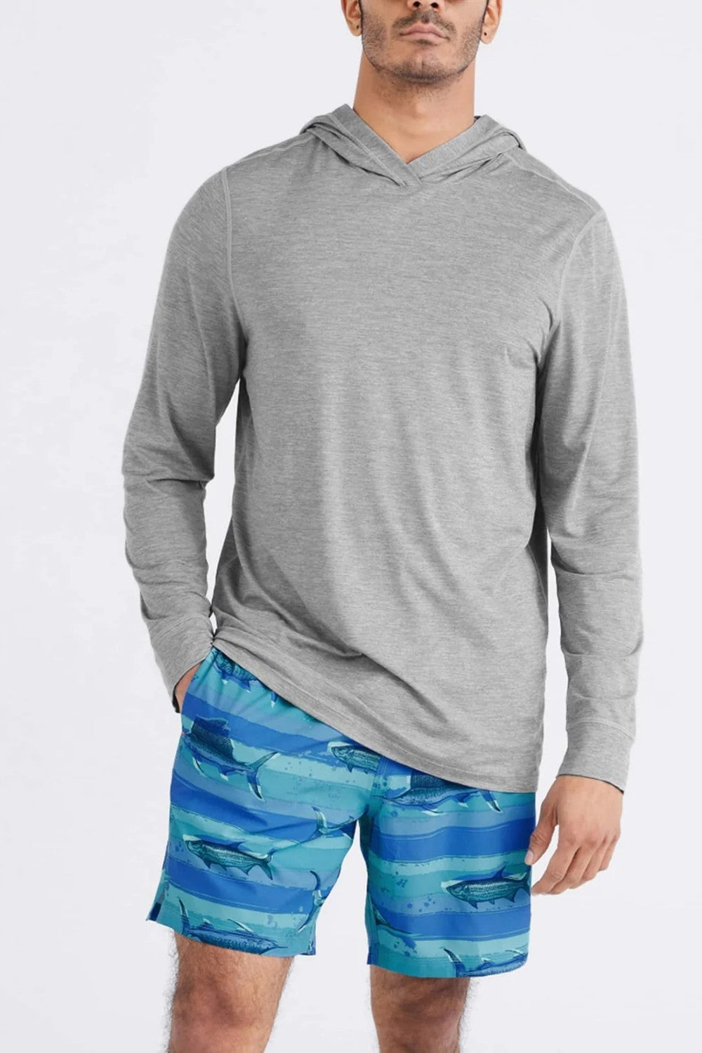  A Swim Short equipped with a 4-way stretch shell for unrestricted movement, Oh Buoy provides all day cooling comfort thanks to its integrated BallPark Pouch and DropTemp Cooling Hydro Liner.