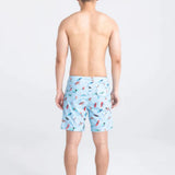 These 2N1 board shorts combine a Slim Fit liner under a fixed-waist shell. The integrated liner is form-fitting through the butt and thighs.Big waves and bold moves. Betawave is the first-ever board short equipped with the BallPark Pouch, providing unreal support in and out of the water.
