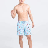 These 2N1 board shorts combine a Slim Fit liner under a fixed-waist shell. The integrated liner is form-fitting through the butt and thighs.Big waves and bold moves. Betawave is the first-ever board short equipped with the BallPark Pouch, providing unreal support in and out of the water.