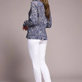 Wrap yourself in effortless warmth and style with this striking sweater, featuring a bold, eye-catching print. Crafted from luxuriously soft cable-knit combed cotton, it delivers the perfect blend of coziness and breathability. Long sleeves offer elegant coverage, while the classic crew neckline completes the look with refined sophistication.