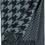 Fraas Houndstooth Cashmink Scarf