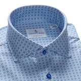 Emanuel Berg Modern 4flex Stretch Knit Dress Shirt