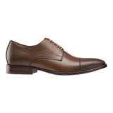 Johnston & Murphy McClain Full Grain Leather Cap Toe in Tan.