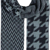 Fraas Houndstooth Cashmink Scarf