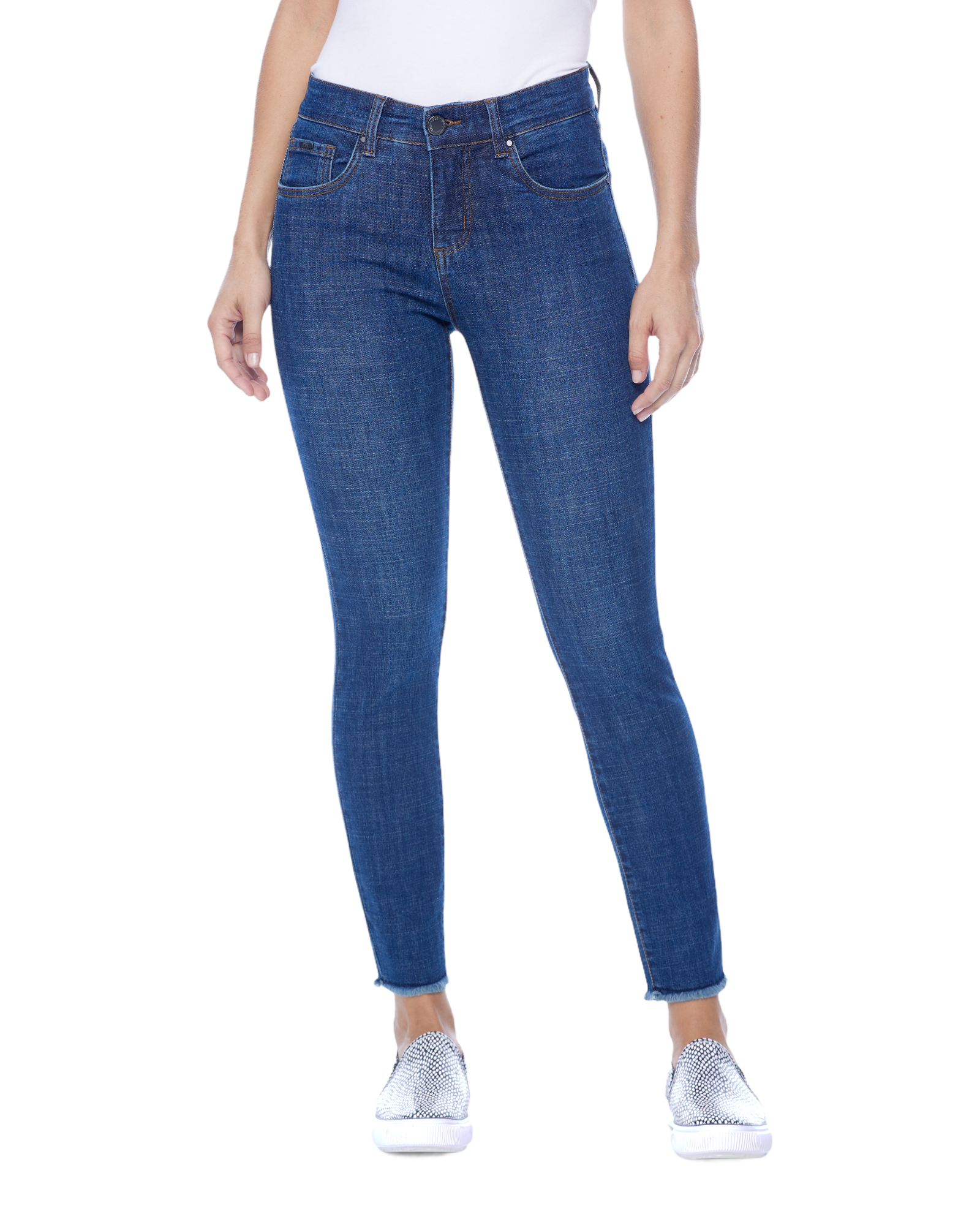 FDJ Eco-Friendly Christina Slim Ankle w/ Raw Edge.
