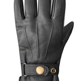 The Brody glove is made of deerskin with microfleece liner.