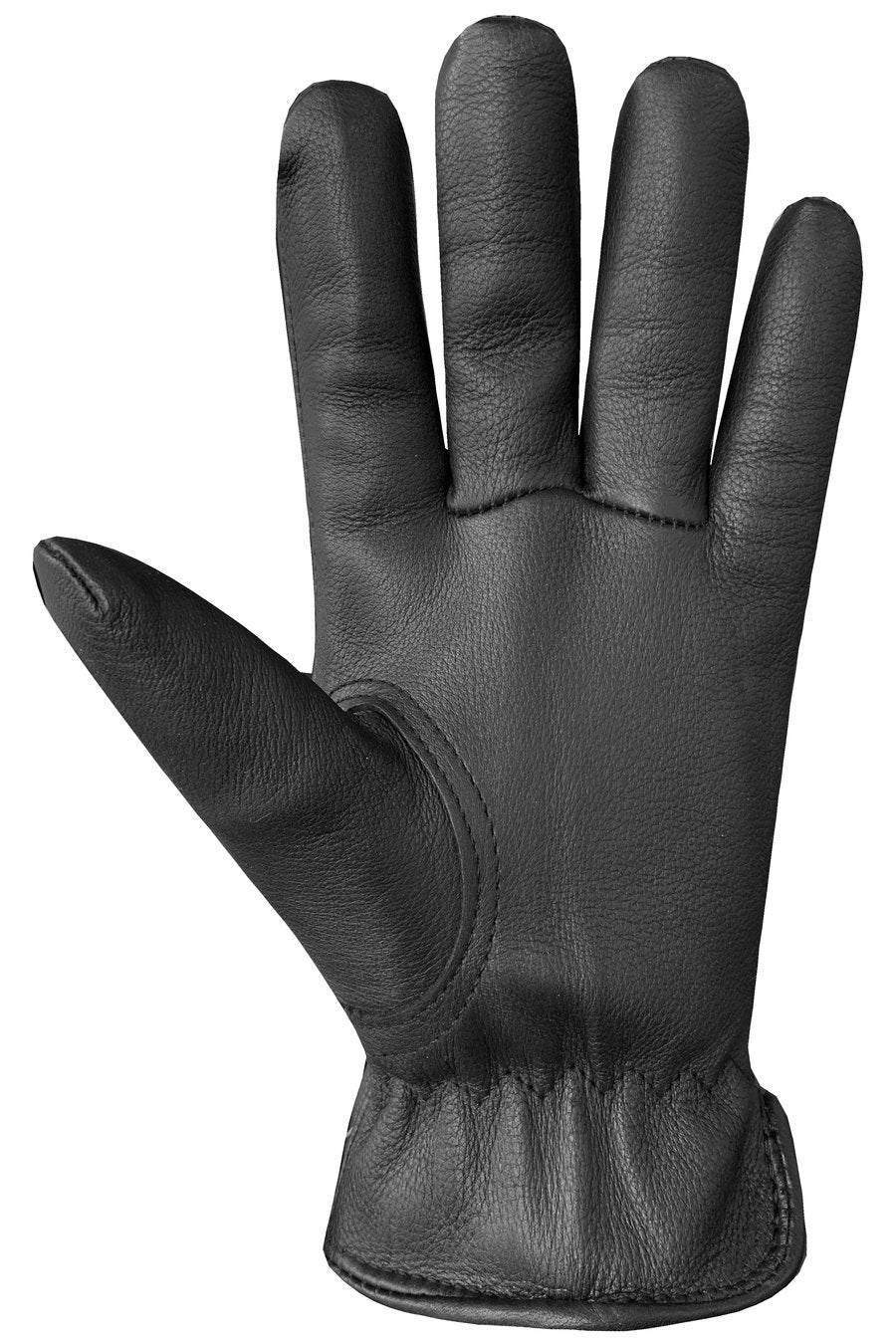 The Brody glove is made of deerskin with microfleece liner.