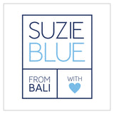 Suzie Blue Multi Strand Pearl & Shell Long Necklace