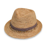 A marriage of tropical materials with urban style, the Tahiti short brim sun hat can be worn anywhere your travels take you.