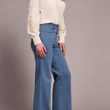Tribal Comfort Stretch Wide Leg Pant