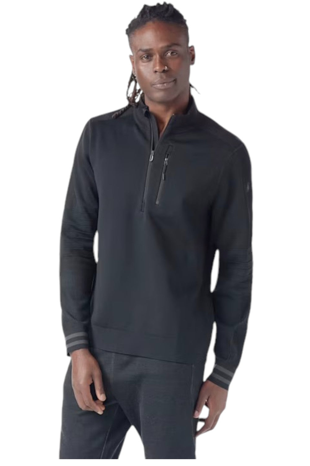 Technical. Comfortable. Reliable. That's what you get with our Men's Intraknit Merino Tech 1/4 Zip. This durable mid layer features our high-performance Intraknit technology, with all the insulation, articulation, and ventilation you need to keep things breathable while you're working up a sweat. Knit-in wind protection &nbsp;and a DWR &nbsp;finish help protect you from the elements, with a comfortable fit to help you stay focused on adventure—even in extra cold conditions.